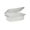 750cc Clear plastic hinged salad container (300)