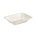 White Bagasse Chip Tray Qty ..
