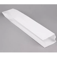 White paper french stick bags 4x6x24