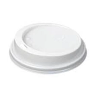 12oz white plastic lids (Case size 1000)