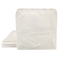White sulphite paper bags 10x10