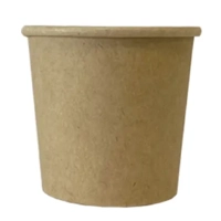 1oz (28ml) Kraft paper portion pots (Case sixe 1000)
