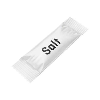 Salt sachets 2000 per case
