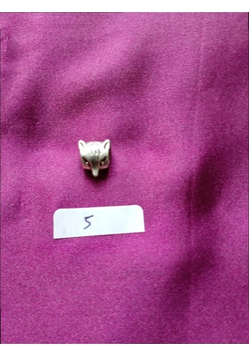 Sterling Fox Figurine