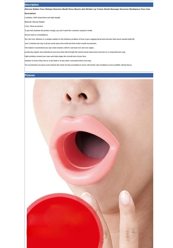 Anti Wrinkle Mouthpiece Orange