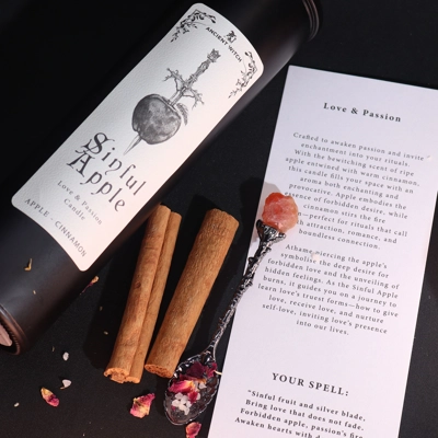 Ancient Witch Ritual Candles - Sinful Apple Ancient Witch Ritual Candles - Sinful Apple