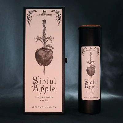 Ancient Witch Ritual Candles - Sinful Apple Ancient Witch Ritual Candles - Sinful Apple
