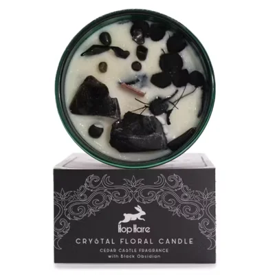 Hop Hare Crystal Magic Flower Candle - Various