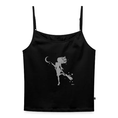 Dancing Witch - Women's Premium Organic Spaghetti Strap Top by Ceridwen Mystics
