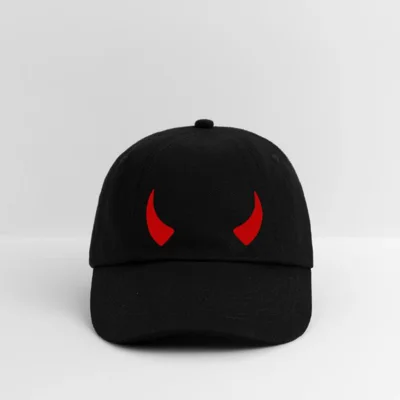 Red Horns Baseball Cap by Ceridwen Mystics