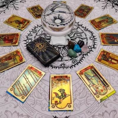 Tarot Reading Cloth - Tree of Life Tarot Reading Cloth - Tree of Life