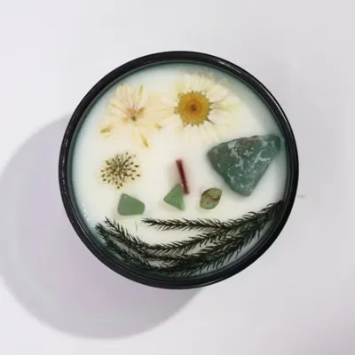 Hop Hare Crystal Magic Flower Candle - Various