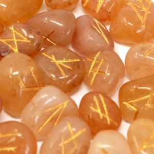 Yellow Aventurine Runes..