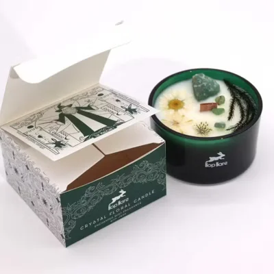 Hop Hare Crystal Magic Flower Candle - Various