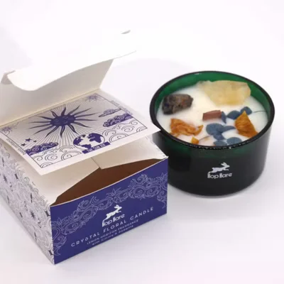 Hop Hare Crystal Magic Flower Candle - Various