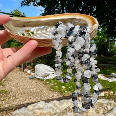 Crystal Chip Gemstone Bracelets