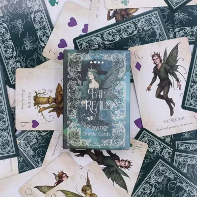 Fae Realm Playing & Oracle Cards – Fairy Theme Fae Realm Playing & Oracle Cards – Fairy Theme