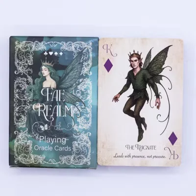 Fae Realm Playing & Oracle Cards – Fairy Theme Fae Realm Playing & Oracle Cards – Fairy Theme