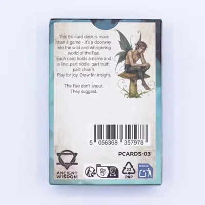 Fae Realm Playing & Oracle Cards – Fairy Theme Fae Realm Playing & Oracle Cards – Fairy Theme