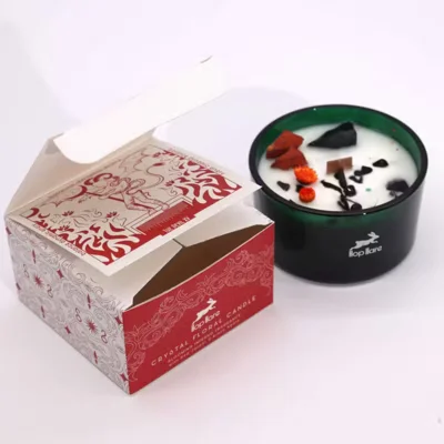 Hop Hare Crystal Magic Flower Candle - Various
