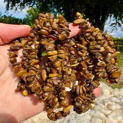 Crystal Chip Gemstone Bracelets