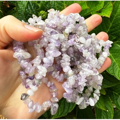 Crystal Chip Gemstone Bracelets