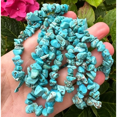 Crystal Chip Gemstone Bracelets