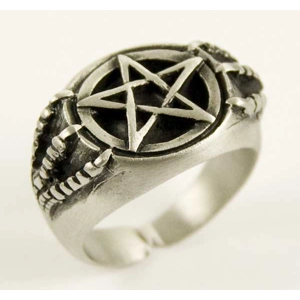Pewter Pentagram with C..