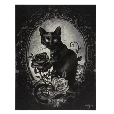 The Philosopher's Familiar Canvas Plaque by Alchemy Gothic