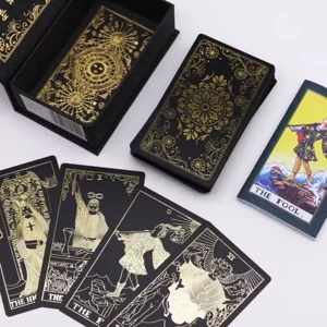 Gold Foil Tarot Set wit..