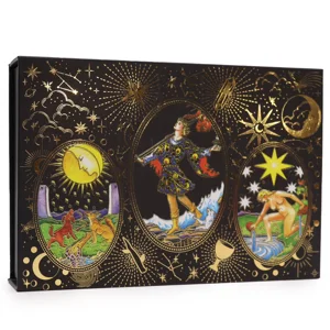 Gold Foil Tarot - Let the Ma..
