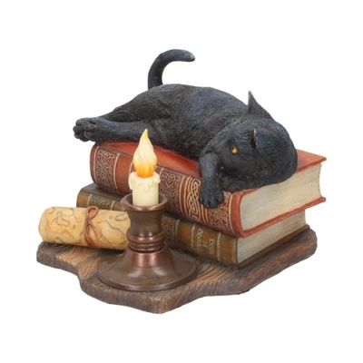 Lisa Parker The Witching Hour Black Cat & Candle Ornament