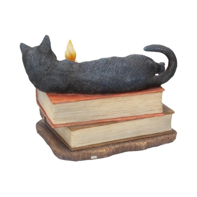 Lisa Parker The Witching Hour Black Cat & Candle Ornament