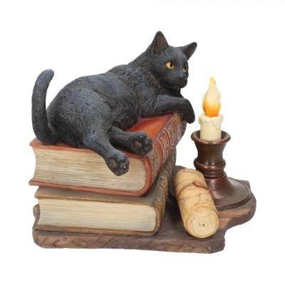 Lisa Parker The Witching Hour Black Cat & Candle Ornament
