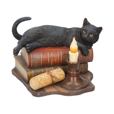 Lisa Parker The Witching Hour Black Cat & Candle Ornament