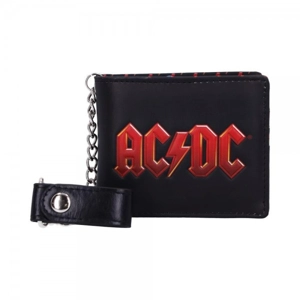 AC/DC Logo Leather Lightning..