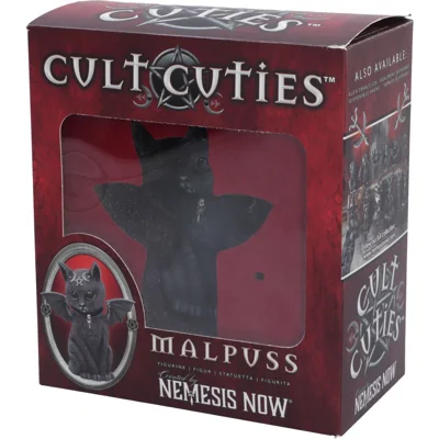 Malpuss Winged Occult Cat Figurine 10cm Malpuss Winged Occult Cat Figurine 10cm