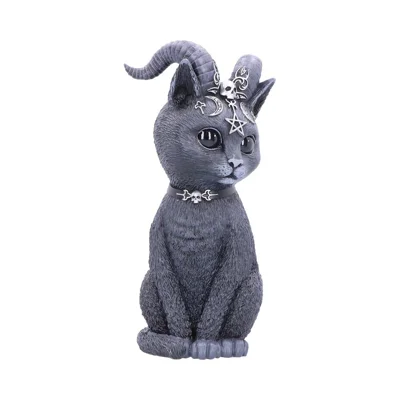 Large Pawzuph Horned Occult Cat Figurine 26.5cm Large Pawzuph Horned Occult Cat Figurine 26.5cm