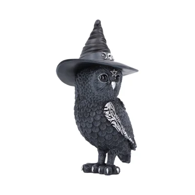 Owlocen Witches Hat Occult Owl Figurine 13.5cm Owlocen Witches Hat Occult Owl Figurine 13.5cm
