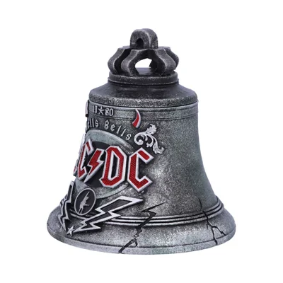 ACDC Hells Bells Box 13cm Officially Licensed - ACDC Hells Bells Box ACDC Hells Bells Box 13cm Officially Licensed - ACDC Hells Bells Box