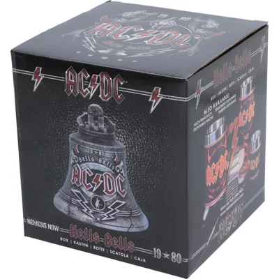 ACDC Hells Bells Box 13cm Officially Licensed - ACDC Hells Bells Box ACDC Hells Bells Box 13cm Officially Licensed - ACDC Hells Bells Box