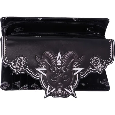 Pawzuph Embossed Purse 18.5cm Pawzuph Embossed Purse 18.5cm