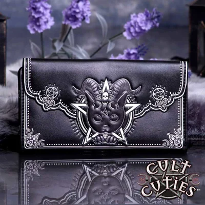 Pawzuph Embossed Purse 18.5cm Pawzuph Embossed Purse 18.5cm