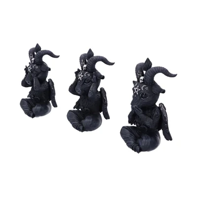 Three Wise Baphaboo Figurines 13.4cm Three Wise Baphaboo Figurines 13.4cm