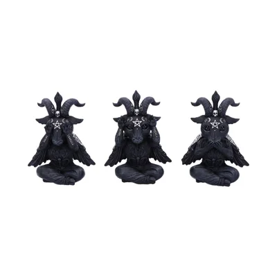 Three Wise Baphaboo Figurines 13.4cm Three Wise Baphaboo Figurines 13.4cm