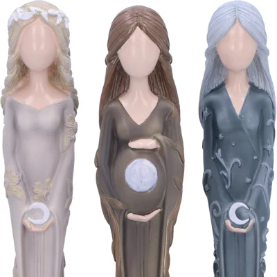 Wiccan Aspects of Maiden, Mother and Crone 15cm