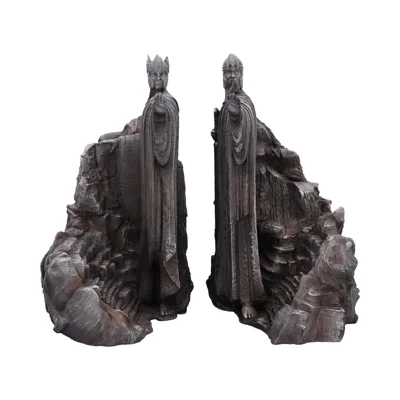 Officially Licensed Lord of the Rings Gates of Argonath Bookends 19cm – Fantasy Film Merchandise