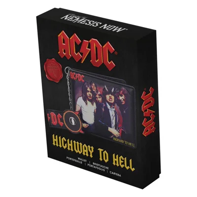 ACDC Highway to Hell Wallet 11cm - ACDC Highway to Hell Artwork Wallet ACDC Highway to Hell Wallet 11cm - ACDC Highway to Hell Artwork Wallet