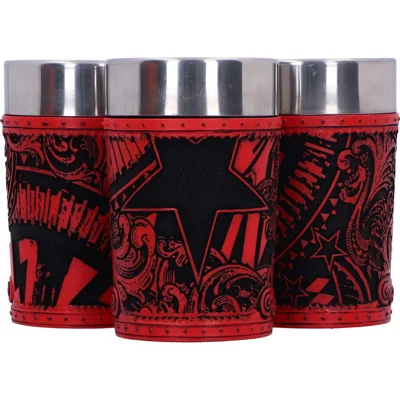 ACDC Logo Shot Glass Set (Set of 3) 8.7cm ACDC Logo Shot Glass Set (Set of 3) 8.7cm