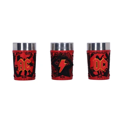 ACDC Logo Shot Glass Set (Set of 3) 8.7cm ACDC Logo Shot Glass Set (Set of 3) 8.7cm